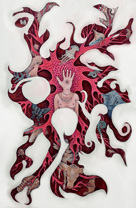 This Wild Abyss, 2021, 65"x42"